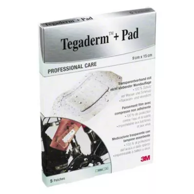 Tegaderm 3M Plus Pad 9x15cm gips 3589NP, 5 st Tegaderm 3M Plus Pad 9x15cm gips 3589NP, 5 st