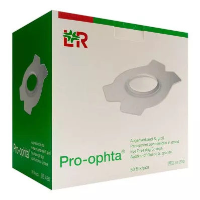 PRO-OPHTA Ögonförband S stor, 50 st