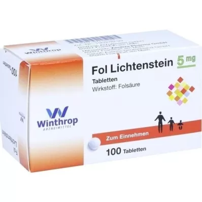 FOL Lichtenstein 5 mg tabletter, 100 st