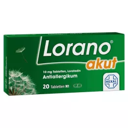 LORANO Akuttabletter, 20 st