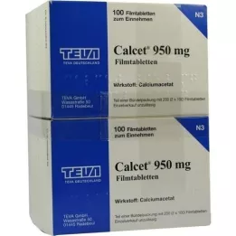 CALCET 950 mg filmdragerade tabletter, 200 st