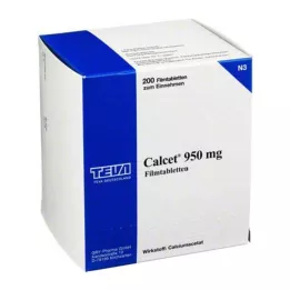 Calcet 950 mg filmdragerade tabletter, 200 st