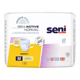 SENI Active Normal Incontinence Brief Disposable M, 10 st