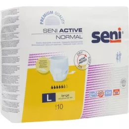 SENI Active Normal Incontinence Brief Disposable L, 10 st