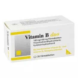 Vitamin B Duo filmdragerade tabletter, 20 st