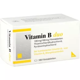 VITAMIN B DUO Filmdragerade tabletter, 100 st