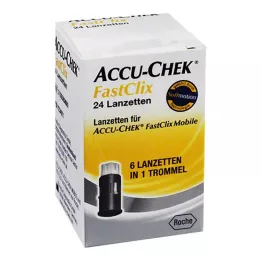 ACCU-CHEK FastClix-lansettar, 24 st