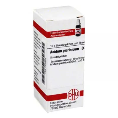 DHU Acidum picrinicum D 30 kulor, 10 g DHU Acidum picrinicum D 30 kulor, 10 g