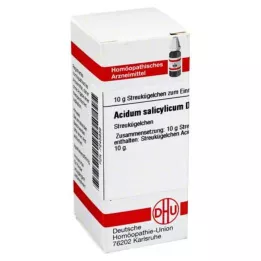 ACIDUM SALICYLICUM D 4 kulor, 10 g
