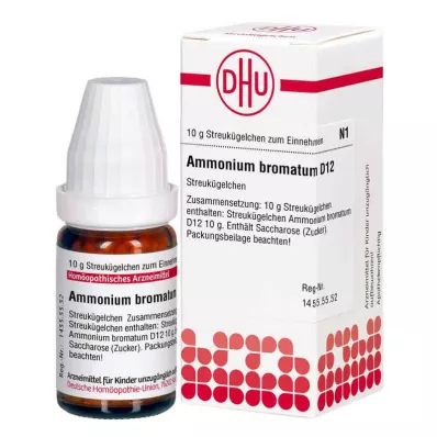 Ammonium Bromatum D12 kulor (10 g) Ammonium Bromatum D12 kulor (10 g)