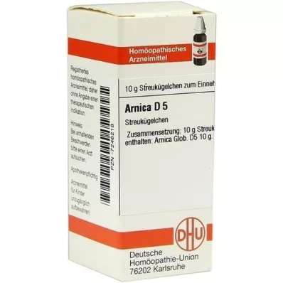 ARNICA D 5 kulor, 10 g