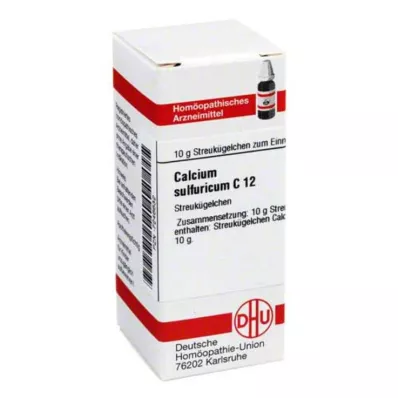 DHU Calcium sulfuricum C 12 kulor, 10 g DHU Calcium sulfuricum C 12 kulor, 10 g