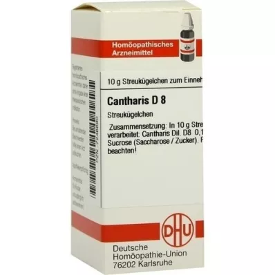CANTHARIS D 8 kulor, 10 g