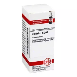 DIGITALIS C 200 globuli, 10 g