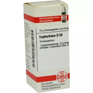 DHU Euphorbium D 30 kulor, 10 g DHU Euphorbium D 30 kulor, 10 g
