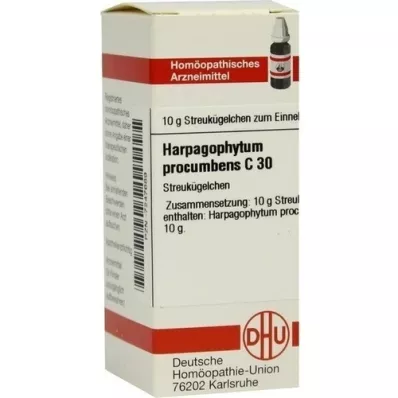HARPAGOPHYTUM PROCUMBENS C 30 globuli, 10 g