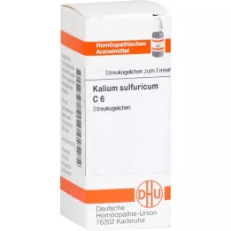 KALIUM SULFURICUM C 6 globuli, 10 g