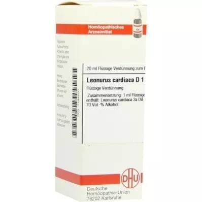 LEONURUS CARDIACA D 1 Utspädning, 20 ml