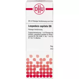 LESPEDEZA CAPITATA D 6 Utspädning, 20 ml