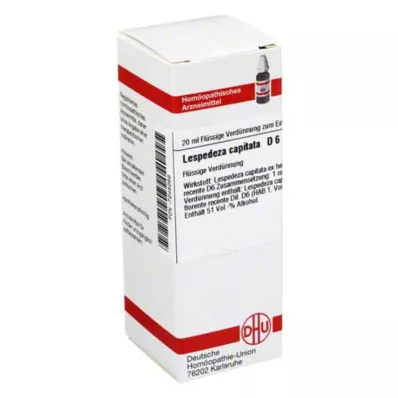DHU Lespedeza capitata D 6 Spädning, 20 ml