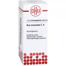 NUX MOSCHATA C 6 globuli, 10 g