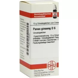 PANAX GINSENG D 6 kulor, 10 g