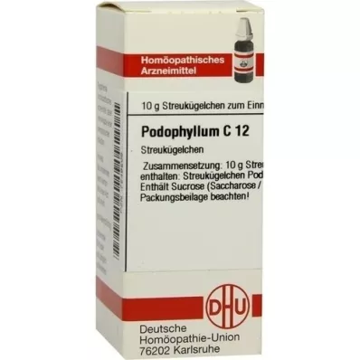 PODOPHYLLUM C 12 globuli, 10 g