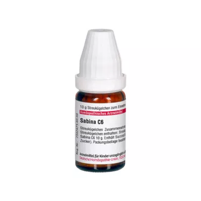 DHU Sabina C 6 kulor, 10 g DHU Sabina C 6 kulor, 10 g