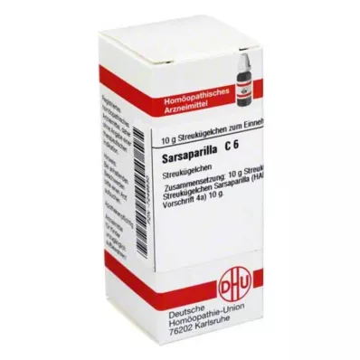 DHU Sarsaparilla C 6 kulor, 10 g DHU Sarsaparilla C 6 kulor, 10 g