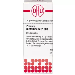 ZINCUM METALLICUM C 1000 globuli, 10 g