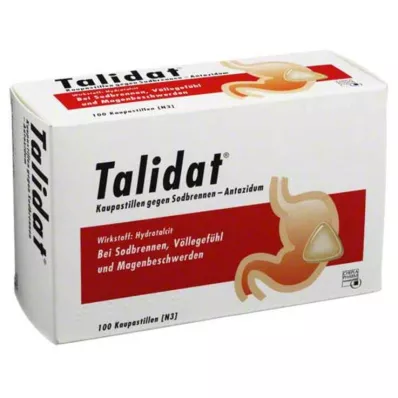 Talidat tuggpastiller, 100 stycken Talidat tuggpastiller, 100 stycken