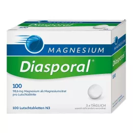 MAGNESIUM DIASPORAL 100 sugtabletter, 100 st