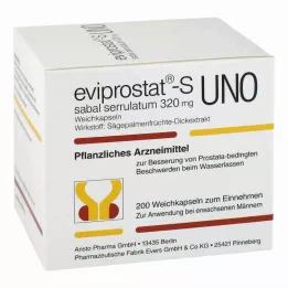 EVIPROSTAT-S sabal serrulatum 320 uno kapslar, 200 st