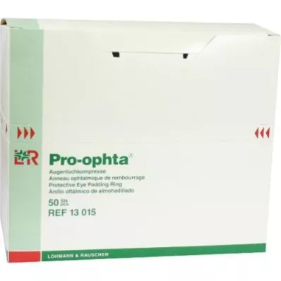 PRO-OPHTA Perforerade kompresser, osterila, 50 st