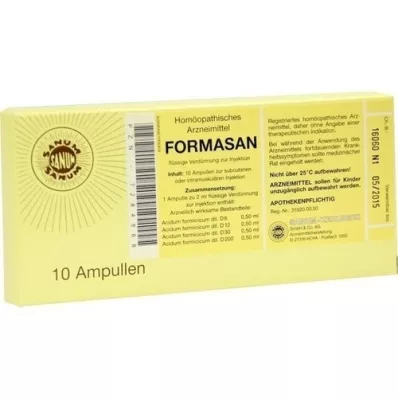 FORMASAN Injektionsampuller, 10X2 ml