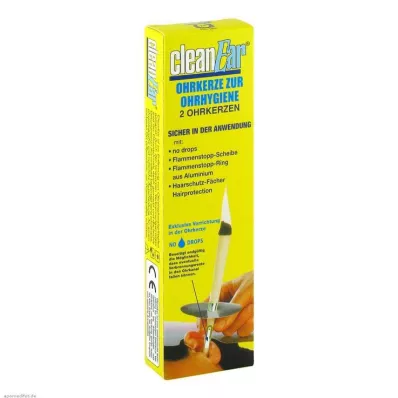Öronljus Cleanear, 2 st
