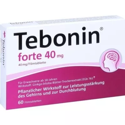 TEBONIN forte 40 mg filmdragerade tabletter, 60 st