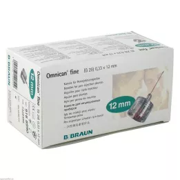 OMNICAN fin Penna kanyl 0,33x12 mm, 100 st