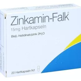 ZINKAMIN Falk 15 mg hårda kapslar, 20 st