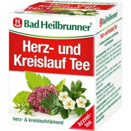 BAD HEILBRUNNER Hjärt- och cirkulationste N Fbtl., 8X1,5 g