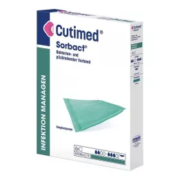 CUTIMED Sorbact absorberande kompresser 10x10 cm, 6 st