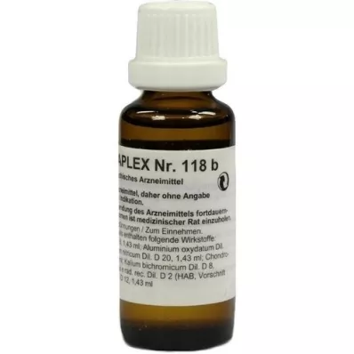 REGENAPLEX Nr.118 b droppar, 30 ml