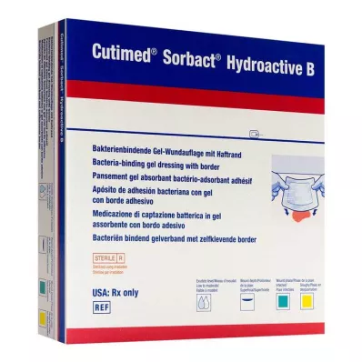 Cutimed Sorbact Hydroactive B Gel-V.14x14 cm klibbig, 12 st Cutimed Sorbact Hydroactive B Gel-V.14x14 cm klibbig, 12 st