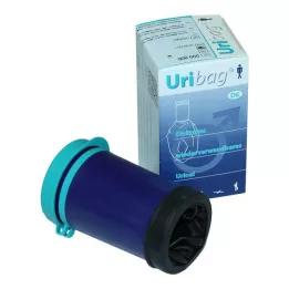 URIBAG Hopfällbar urinflaska för män, 1 st