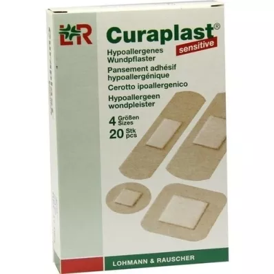 CURAPLAST Strips sensitive assorted, 20 st