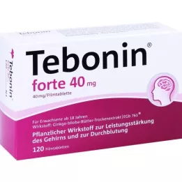TEBONIN forte 40 mg filmdragerade tabletter, 120 st