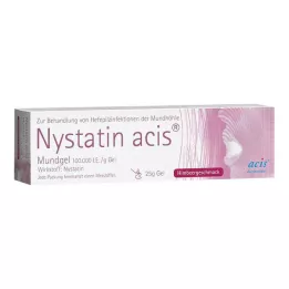 NYSTATIN acis mungel, 25 g