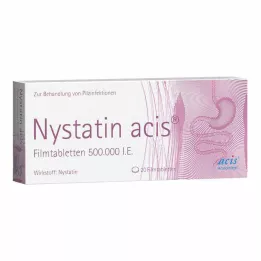 NYSTATIN acis filmdragerade tabletter, 20 st