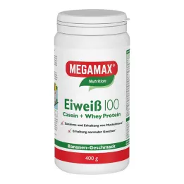 EIWEISS 100 Banana Megamax pulver, 400 g