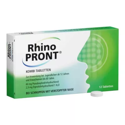 RhinoPRONT® kombinationstabletter, 12 st RhinoPRONT® kombinationstabletter, 12 st